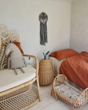 Tygtavla - Snöleopardansikte DessinDesign