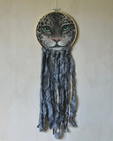 Tygtavla - Snöleopardansikte DessinDesign