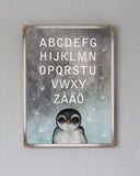 ABC - Pingvin, A4 DessinDesign