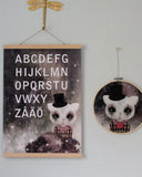 ABC - Clown-katt, A4 DessinDesign