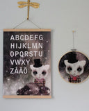 ABC - Clown-katt, A3 DessinDesign