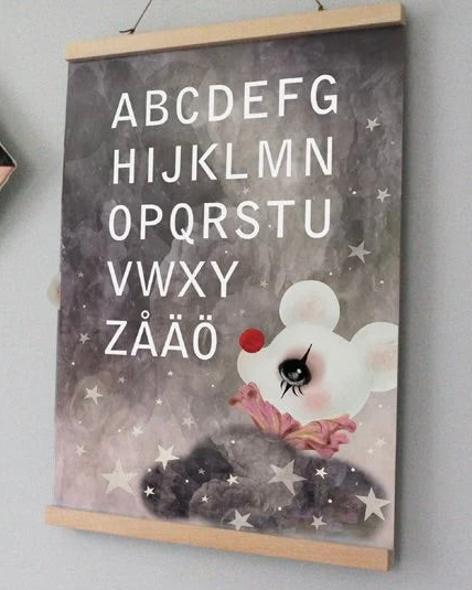 ABC - Clown-mus, A4 - DessinDesign