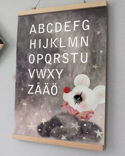 ABC - Clown-mus, A4 - DessinDesign