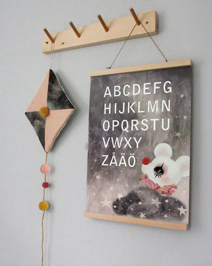 ABC - Clown-mus, A3 DessinDesign