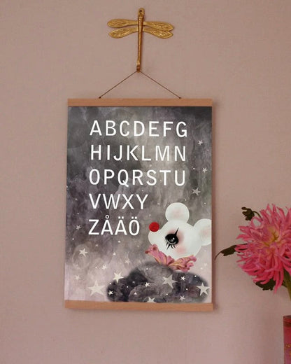ABC - Clown-mus, A3 DessinDesign