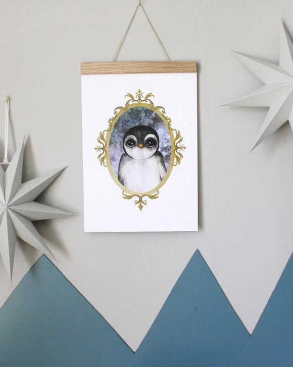 Poster - Pingvinen Perry DessinDesign