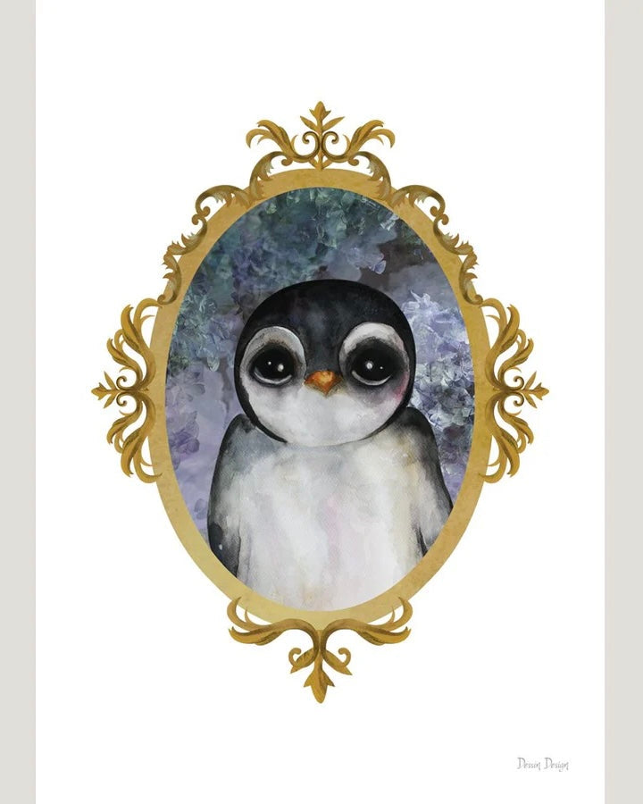 Poster - Pingvinen Perry DessinDesign