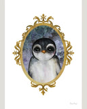 Poster - Pingvinen Perry DessinDesign