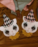 Sprattelgubbe, "Jumping Jack" - Clownkatt DessinDesign