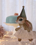 Sprattelgubbe, "Jumping Jack" - Brun kanin DessinDesign