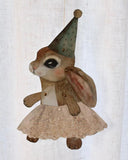 Sprattelgubbe, "Jumping Jack" - Brun kanin DessinDesign