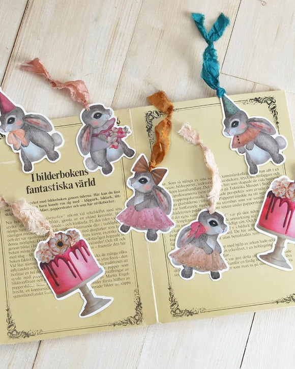 Bokmärke - Partykaniner DessinDesign