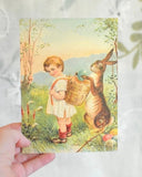 Präglat påskkort DessinDesign