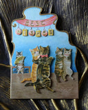 3D kort - Dansande katter DessinDesign