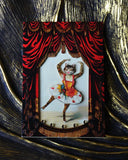 3D kort - Kattballerina DessinDesign