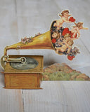 3D utvikbart kort - Grammofon DessinDesign