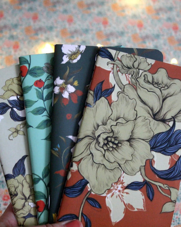 Anteckningsbok - Blomma DessinDesign