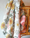Babyfilt av muslin - Garden floral DessinDesign