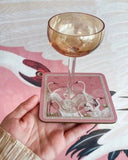 Glasunderlägg - Dansande tranor DessinDesign