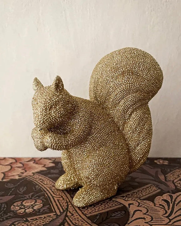 Guldglittrande ekorre DessinDesign