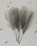 Syntetiska fjädrar - Grå DessinDesign