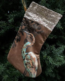 Julstrumpa - Sammet och paljett DessinDesign