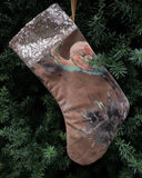 Julstrumpa - Sammet och paljett DessinDesign