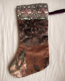 Julstrumpa - Sammet och Morris DessinDesign