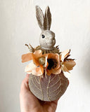 Kanin julprydnad - Blommor DessinDesign