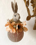 Kanin julprydnad - Blommor DessinDesign