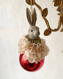 Kanin julprydnad - Röd DessinDesign