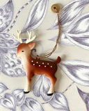 MAILEG - Julprydnad av metall, Bambi - ljusbrun DessinDesign