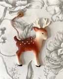 MAILEG - Julprydnad av metall, Bambi - ljusbrun DessinDesign