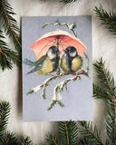 Plåtask med 20 julkort DessinDesign