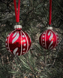 Vintage julgranskula - Röd DessinDesign