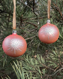 Vintage julgranskula - Rosa DessinDesign