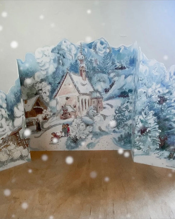 3D Adventskalender - Snölandskap DessinDesign