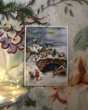 Glittrig gammeldags adventskalender - Bro DessinDesign