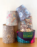 Lampskärm - William Morris, strawberry thief