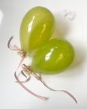 Ballonger av glas - lime