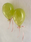 Ballonger av glas - lime