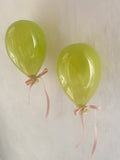 Ballonger av glas - lime