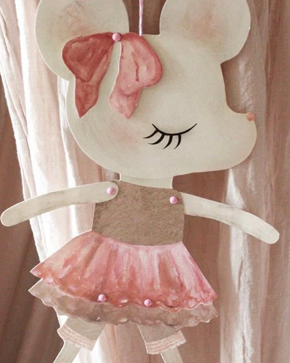 Sprattelgubbe, "Jumping Jack" - Mus - DessinDesign