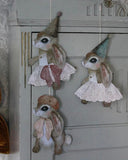 Sprattelgubbe, "Jumping Jack" - Brun kanin DessinDesign