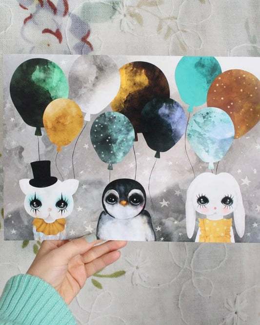 Ballonger - Grön - DessinDesign