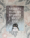 ABC - Pingvin, A4 DessinDesign