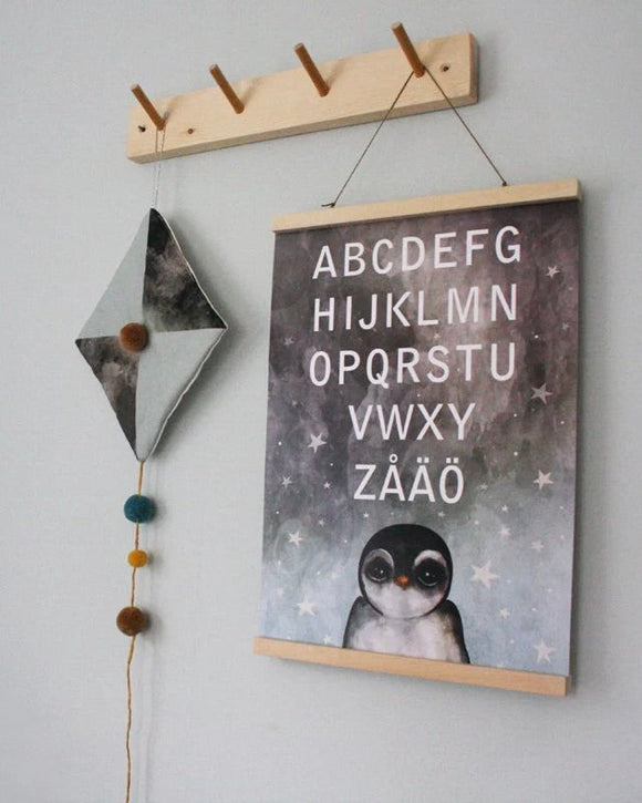 ABC - Pingvin, A3 DessinDesign