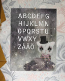 ABC - Clown-katt, A4 DessinDesign