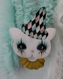 Sprattelgubbe, "Jumping Jack" - Clownkatt DessinDesign