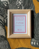 Fotoram av ljust trä DessinDesign